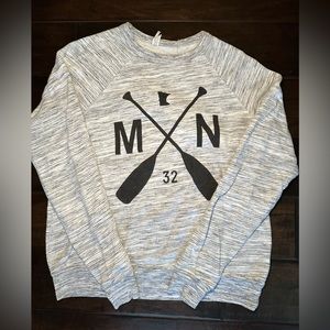 Sota Clothing Bella Canvas MN sweatshirt gray size XS